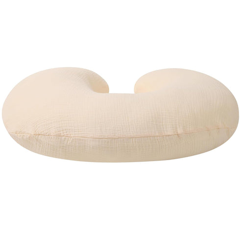 2 Pack 100% Onacosht Muslin Nursing Pillow Cover Cotton Ultra Soft Breastfeeding Pillow Covers for Baby Boy and Girl