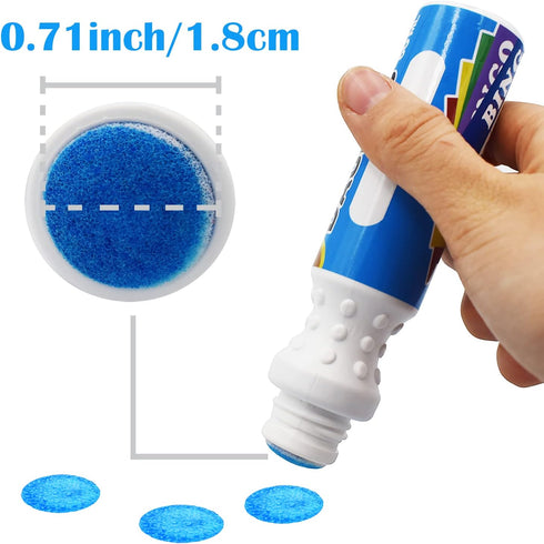 Set 24 Pack-12Colors Yuanhe Bingo Daubers Dot Markers - Mixed Colors