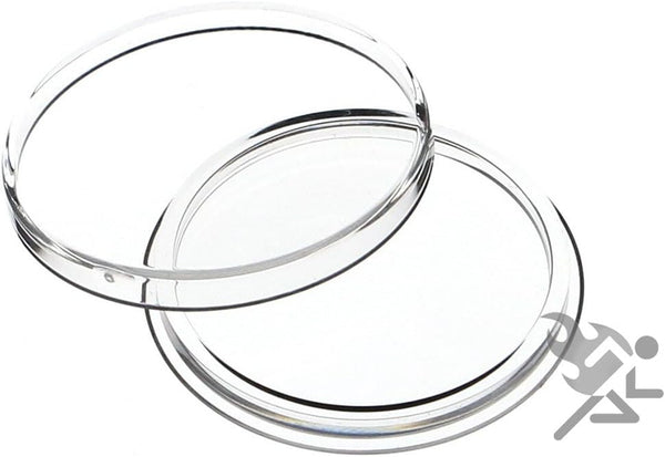 25 Half Dollar Air-Tite Coin Holder Capsules, "NO-Scratch Premium Packaging," T30