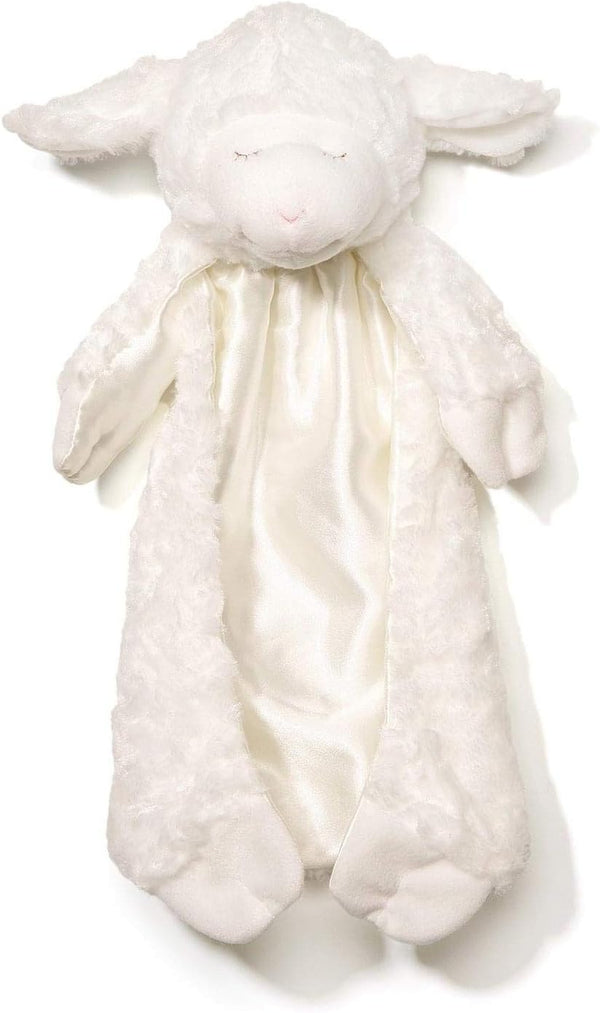 GUND Baby Winky Lamb Huggybuddy Stuffed Animal with Built-in Baby Blanket, White,