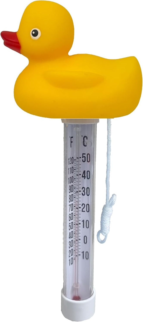 MAGIC TIME INTERNATIONAL LTD Ripple: Duck Thermometer - Pool & Hot Tub Spa Temperature Readings, Fahrenheit & Celsius