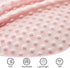 QSTEHEML Flower30*40in) Baby Blankets for Girls,Super Soft Nursery Minky Blanket Unisex, Baby Gifts Double Layer