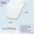 Lisara 33 20 Baby Bassinet Mattress Pad, x Dual Sided Gel Memory Foam Mattress with Waterproof, Removable