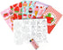 Set 12 48 TINYMILLS Strawberry Coloring Book with Coloring Books and Crayons Strawberry Birthday Party Supplies Favor