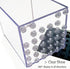 SHIYIJIA Collectibles(12PCS) Minifigures Acrylic Display Case Action Figure Building Block Display Box