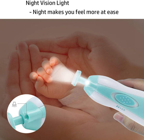 HANGER Trimmer Trimmer Baby Nail File - Safe Electric Nail Clipper Grooming Kit - Baby Nail for Newborn Or Toddler Toes