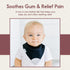 4-Pack Bazzle Baby Bandana Teething Bib Double layer Drool Bibs for Boys & Girls, Silicone Teether for Teething Relief