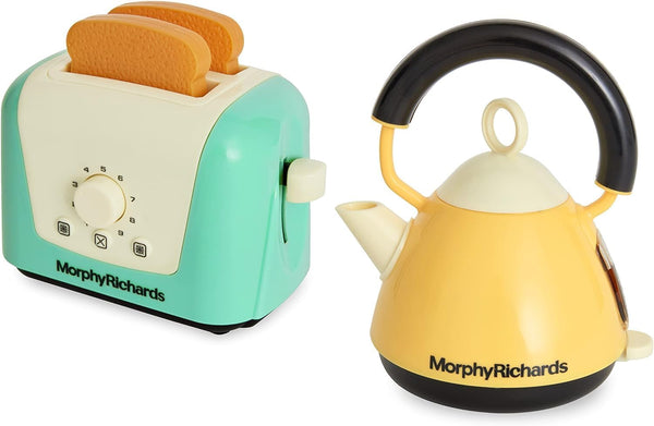 Casdon Morphy Richards Toaster & Kettle, Interactive Toy for Children Aged 3+, Realistic Design for Endless Fun