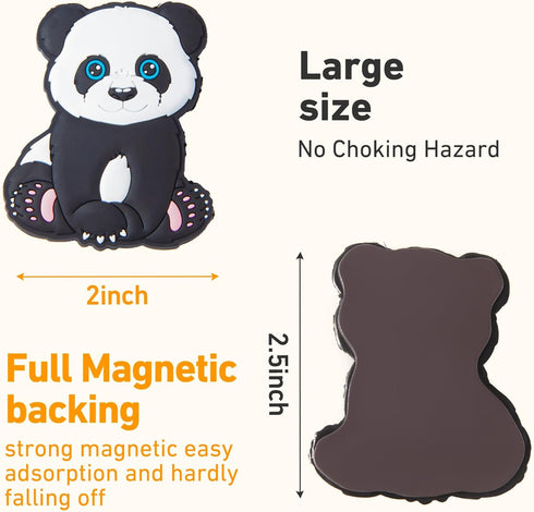 Fridge Magnets for Toddlers 1-3, Large Size Educational Magnetic Toys for Kids, Cute Animal Refrigerator Magnets