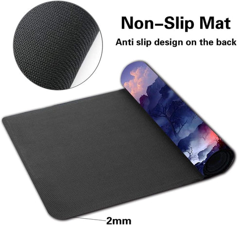 Board Game TCG Playmat Table Mats - Size 60X35 cm Mousepad for MTG RPG CCG Trading Card Games