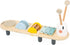 Janod Sweet Cocoon Wooden Music Stand - 5 Instruments to Explore for Ages 12 Months to 3 Years - J04058