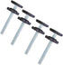 4 Pack Baby Gate Screws Replacement, 8MM Threaded Spindle Rod Hardware Parts Kit for Safety Gates