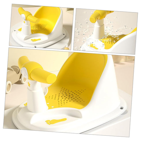 JUMPLAWN Setup Bath Seat for Newborns and Non-Slip Bathtub Chair Featuring Stable Hold and Easy Suitable for Months