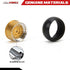 RCAWD Rim Wheel Drift Tire for 1/28 Wltoys K969 K989 P929, Drift Rally Kyosho Mini-Z Mini-Q Mini-D (Yellow)