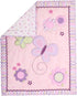 CribMATE 1 PC Butterfly Crib Quilt Baby Girl Bed Cover Baby Gift Idea