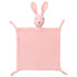 Organic Cotton Bunny Loveys, Soft & Breathable Newborn Security Blanket for Baby Boy Girl, Muslin Fabric