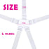 5 Point Harness Seat Belt Safety Strap Belt,Adjustable High Chair Strap,Baby Safe Harness for Stroller Pushchair Pram Buggy Safe Protection,Safety Harness Strap Belt,Shoulder Strap Belts(White)