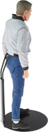 Plymor DSP-4125B Black Adjustable Doll Stand, Fits 7-9 Inch Slim Waist Dolls, Pack of 6 for Action Figures