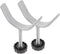 Y Shaped Spindle Rods 2pcs | Stair Banister Adapter for Pet Safety Gates, Extra Stair Pressure Mounted Gates, Screws