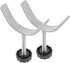 Y Shaped Spindle Rods 2pcs | Stair Banister Adapter for Pet Safety Gates, Extra Stair Pressure Mounted Gates, Screws