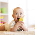Tondiamo 3 Pieces Baby Food Feeder, 3oz Silicone Spoon Dispenser with Standing Base for Infant Feeding