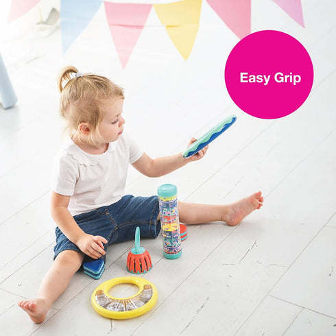 Set Set 1-3 Edushape First Birthday Gift - Baby Musical Instruments & Toddler Music - Music Toys Baby Gift Includes