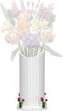 Latephiy Vase Building Set, White Vase for Roses Flowers Bouquet 10328 10342, for