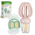 Haakaa Octopus Baby Fruit Food Feeder & Mini Freezer Nibble Tray Combo,