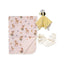 Burt's Bees Baby Unisex Baby Gift Set - Reversible Jersey Blanket, Adjustable