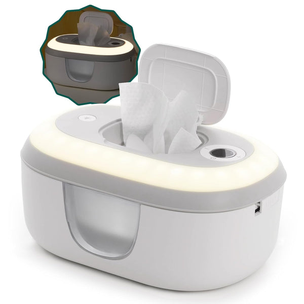 Babelio Baby Wipe Warmer and Wet Wipes Dispenser | Large Capacity Wipes