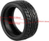 Soft Rubber Tires for RC 1:10 On Road Car, Pack of 4