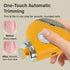 pinkmintcat 2-in-1 Trimmer 3 Electric Nail Clippers & Polisher - Safe Automatic Fingernail & File with LED Light