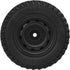 RC Tire, 4pcs Professional Plastic Rubber Tire Upgrade Parts Compatible with WPL C54 RC Car