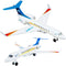 OTONOPI Airplane Toy, Die Cast Metal Plane Toy G650 Model Single Airlines,