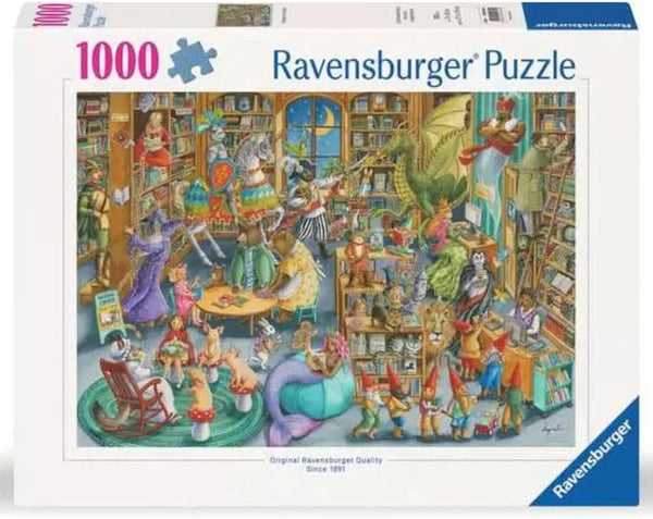 Ravensburger Midnight at The Library 1000 Piece Jigsaw Puzzle for Adults -