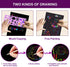 pigipigi Scratch Paper Art for Kids, 60 Pcs Magic Rainbow Scratch Paper Off Set Crafts Supplies Kits
