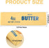 Lyreh 4pcs Squeeze Butter Toy, PU Material Butter Stick Slow Rising Squishy Food Fidget Toy for Office School Relieving