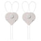 Dreambaby Flexi Lock - Cabinet & Drawer Handle Locks, Safety Straps, White - 2 Count (Pack of 1) - Model L185