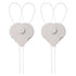 Dreambaby Flexi Lock - Cabinet & Drawer Handle Locks, Safety Straps, White - 2 Count (Pack of 1) - Model L185