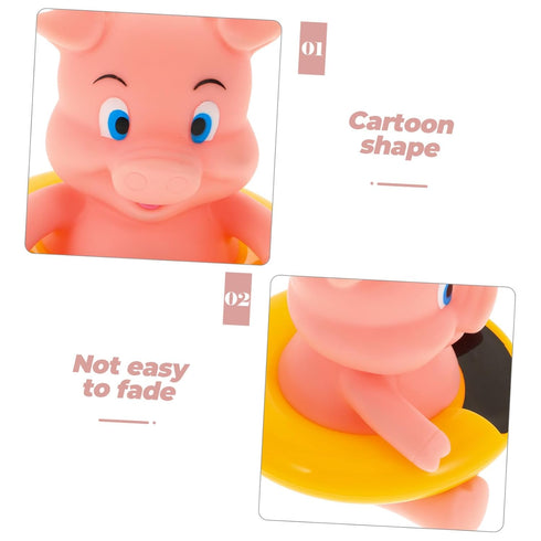 BESPORTBLE Cartoon Animal Bath Thermometer Safe Toy for Boy Girl Multi-Purpose Water Temperature Gauge for Bathtub Pool