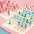 Guess Game Who Am I Wooden Board Game, Cognitive Toy for 3+ Year Olds, Logical Reasoning Puzzle for Families