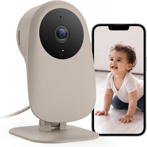 nooie Baby Monitor with Crying Detection, Camera and Audio 1080P Night Vision Motion