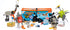 HEXBUG JUNKBOTS Industrial Dumpster Assortment Kit, Surprise Toys with 50+ Pieces of Action Construction Figures for