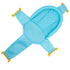 Baby Bath Seat, Infant Bathing Support Mat with Four Safety Support Corners, Comfortable Mesh for Newborn - Blue