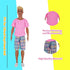 EuTengHao 25Pcs Doll Clothes for 12 Inch Boy Dolls - Includes 16 Different Wear Clothes and Accessories
