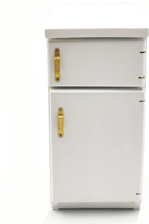Dollhouse Decoration Accessories - Mini Dollhouse Furniture Refrigerator, Miniature Living Room Pretend Play Toy