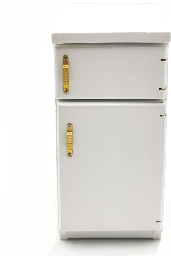 Dollhouse Decoration Accessories - Mini Dollhouse Furniture Refrigerator, Miniature Living Room Pretend Play Toy