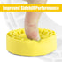 INJORA Silicone Rubber Inserts for 62-64mm*24mm 1.0" Tires (Large Yellow)