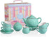 Sweejar Porcelain Tea Set for Little Girls,Kitchen Toys Tea Party Set for