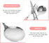 TOPPERFUN 4 Set PCS Travel Utensils with Case, Portable Stainless Steel Reusable Cutlery for Lunch Box, Includes Spoon